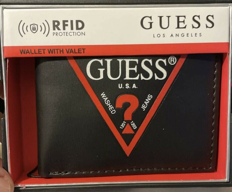 Guess Los Angeles Men Wallet RFID Protection