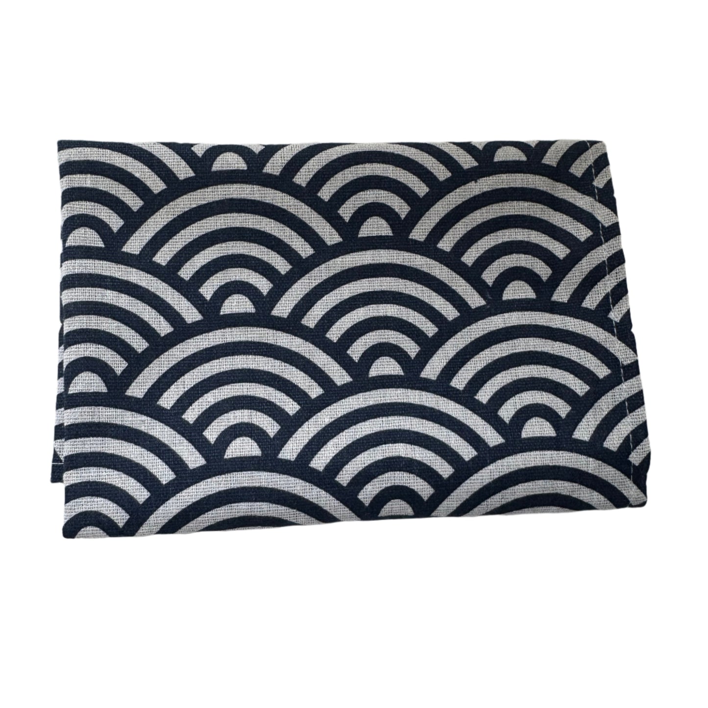 Napkins Japanese 16" x 16" 4 pcs Navy Blue/White Shell