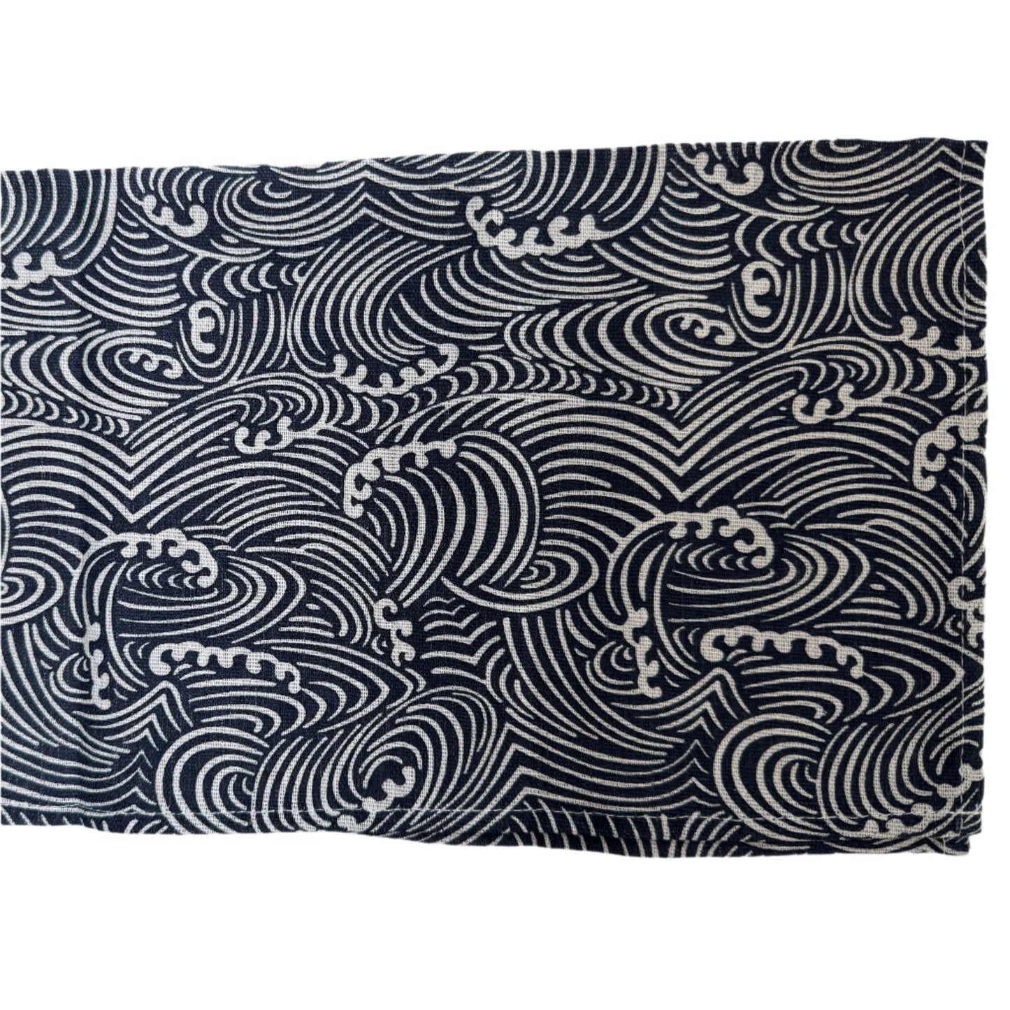 Napkins Japanese 16" x 16" 4 pcs Navy Blue/White