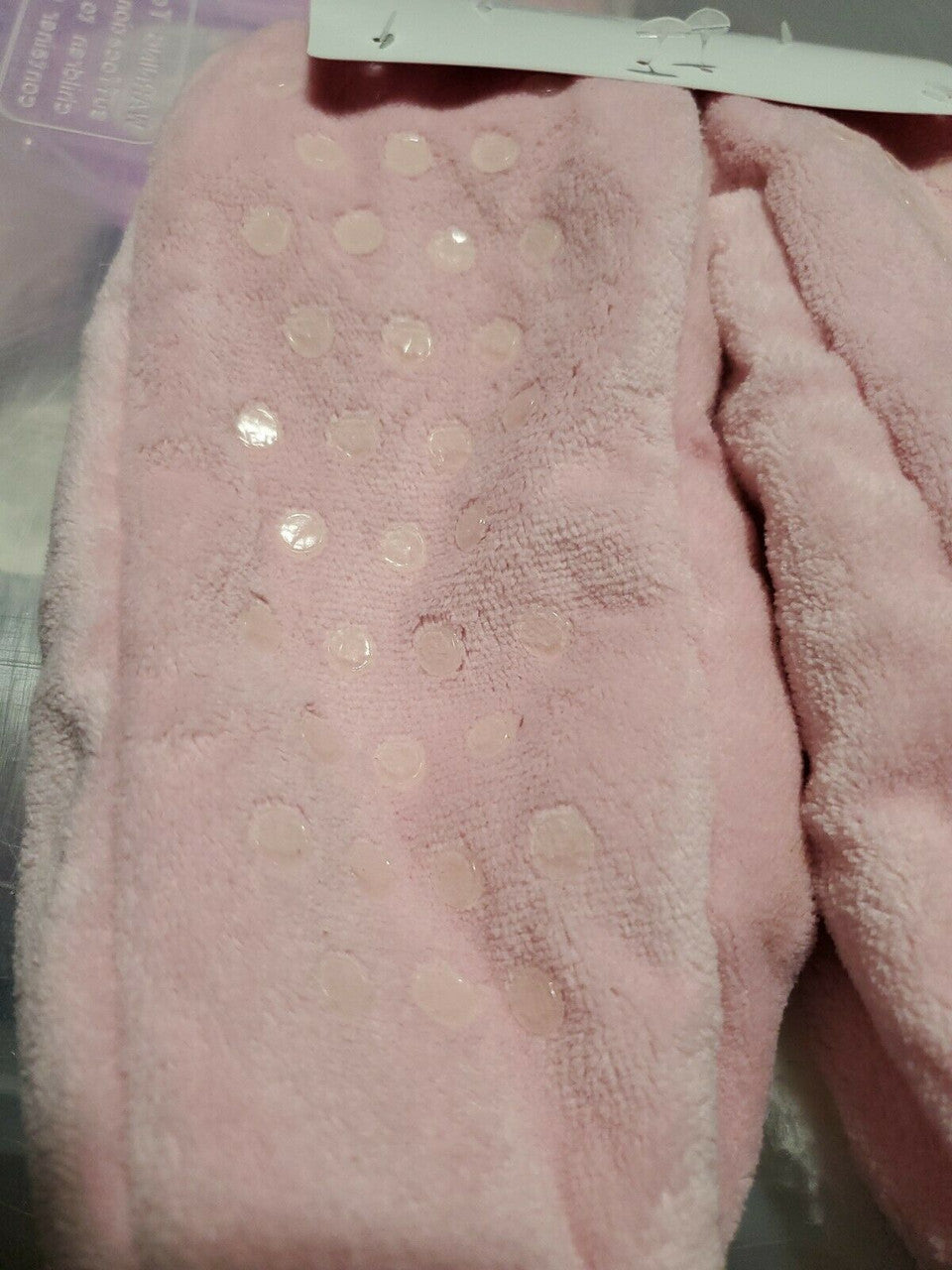 "Love in the Air" Soft pink Indoor Slippers Girl Women Shoe Size 7/8