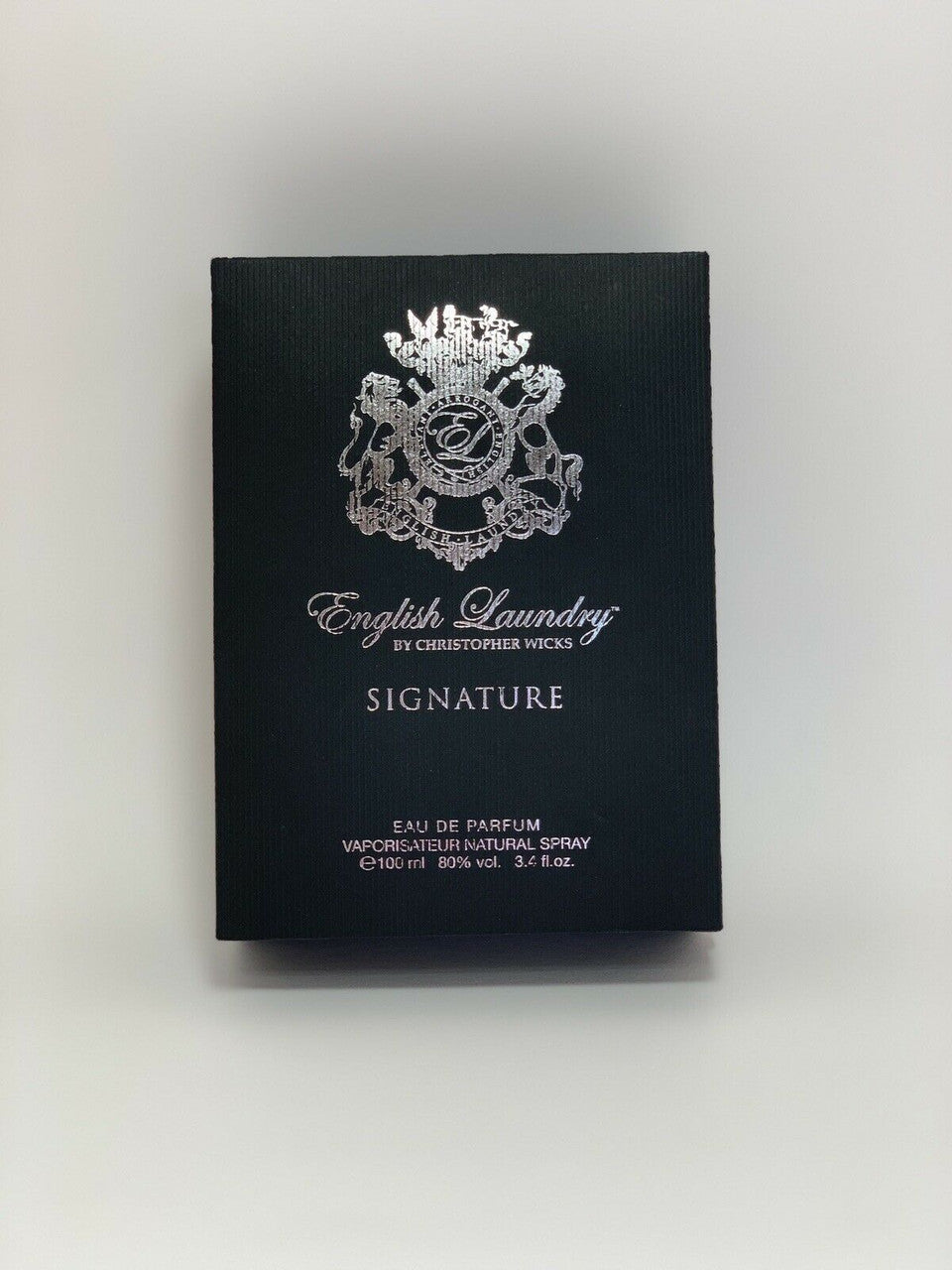 English Laundry Signature for Men – 3.4 oz Eau de Parfum spray bottle with retail box