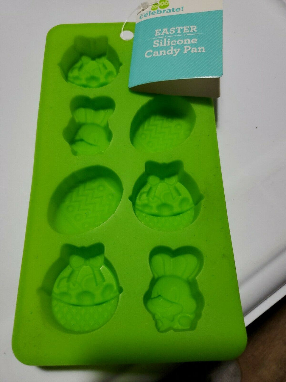 Celebrate It Silicone Easter Candy Pan/Mold Egg Rabbit Basket