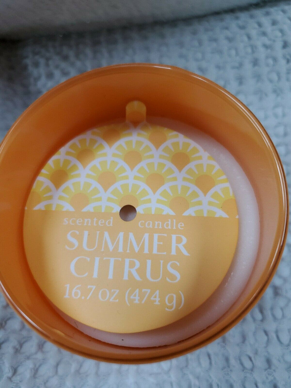 Illume Summer Citrus Scented Glass Candle 16.7 oz