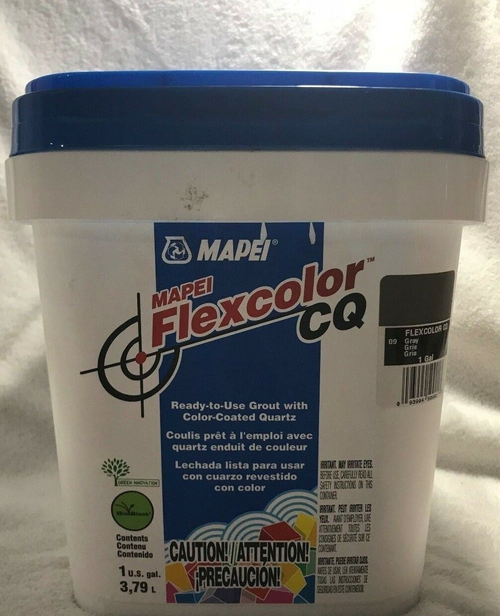 Mapei Flexicolor CQ Ready to Use Grout w/ Color Coated Quartz 1 gal GRAY