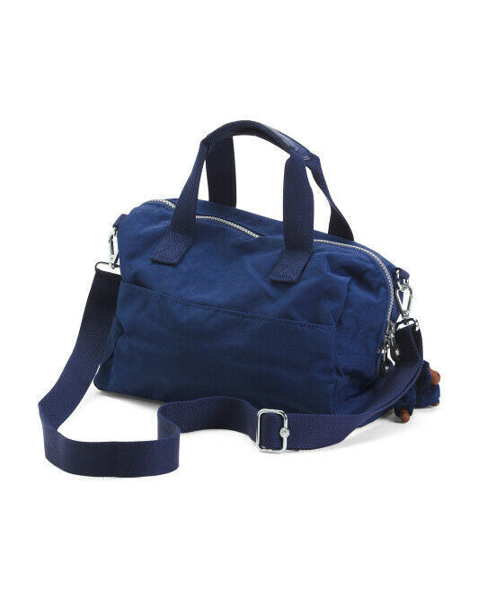 KIPLING Ahana Medium Convertible Nylon Satchel crossbody KI0816 ink blue