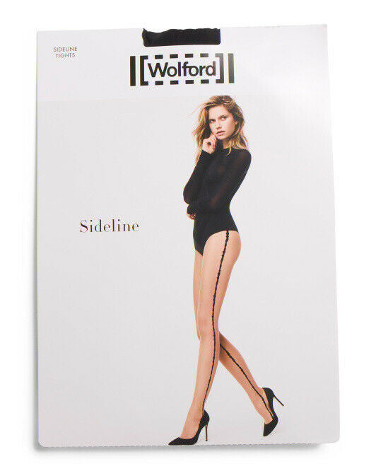 Sideline Tights Nylons Black / Black 14609 Sz XS