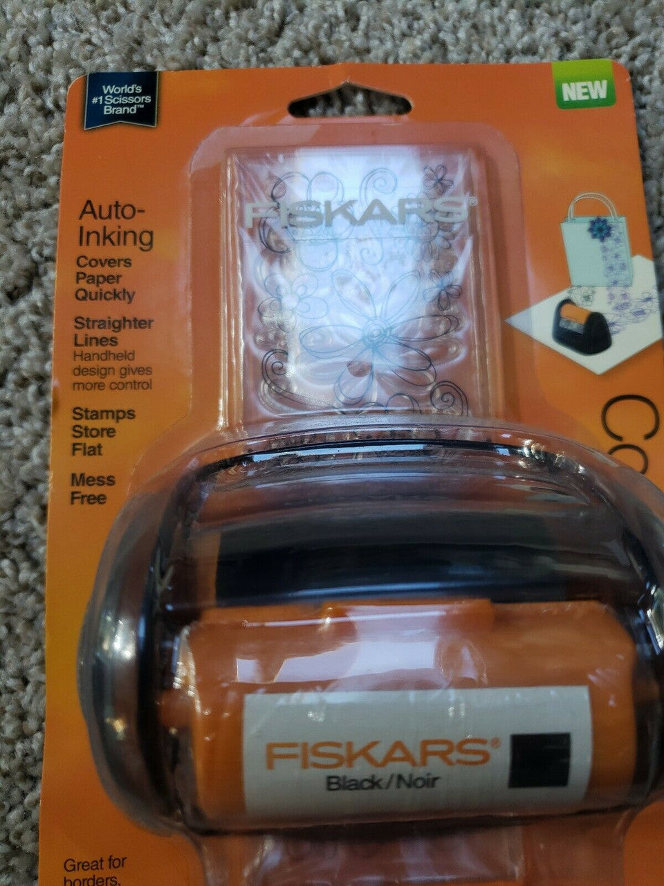 Fiskars Continuous Stamp Wheel Auto Inking