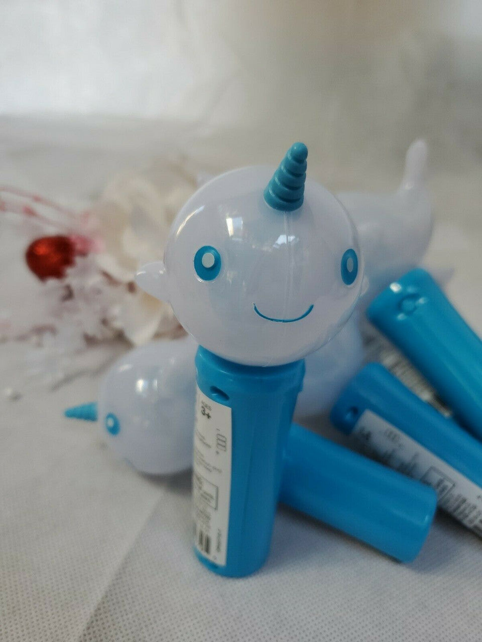 CoolLite Light Up Spinner Toy Unicorn Wale Battery OP Hand Held 3+ Lot of 6