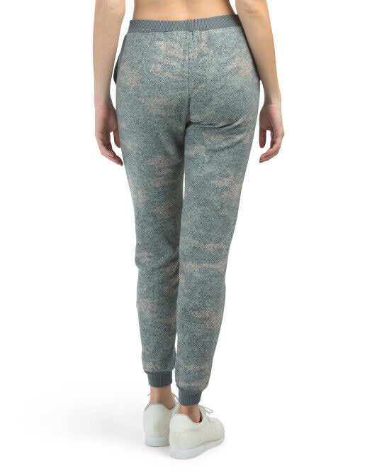 VINTAGE HAVANA Juniors Printed Cozy Camo Jogger