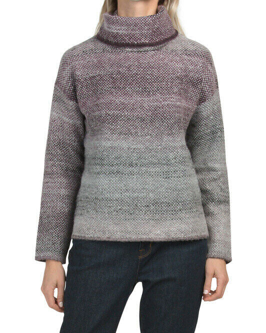 MAX STUDIO Ombre Turtleneck Sweater XS fits S as well so SOFT