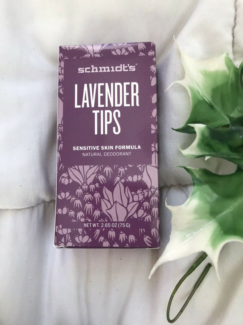 3pcs Schmidt's Lavender Tips Natural Deodorant Sensitive Skin Formula 2.65oz