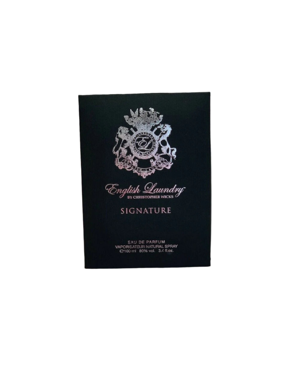 English Laundry Signature for Men – 3.4 oz Eau de Parfum spray bottle with retail box