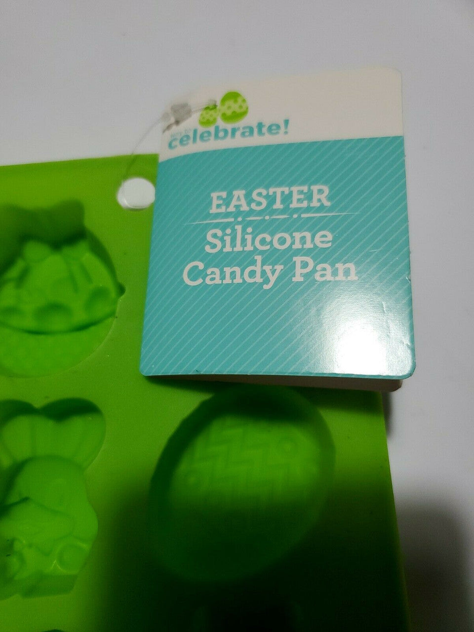 Celebrate It Silicone Easter Candy Pan/Mold Egg Rabbit Basket
