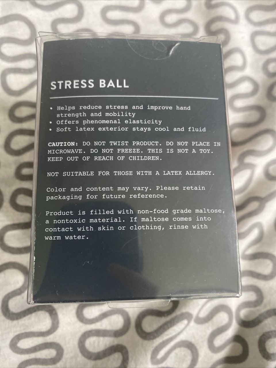 Dashing Fine Gifts Stressball 3" Football hand exercise new w/ some Shelf Wear