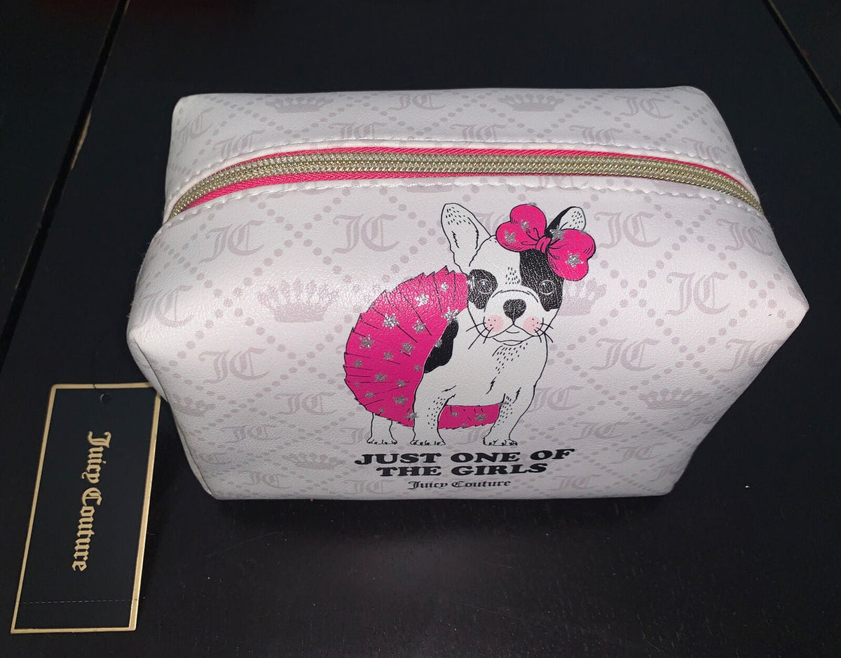 Juicy couture “Just One Of The Girls” Cosmetic Loaf White