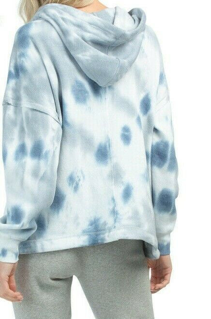 OCEAN DRIVE Juniors Tie Bottom Tie Dye Hoodie S