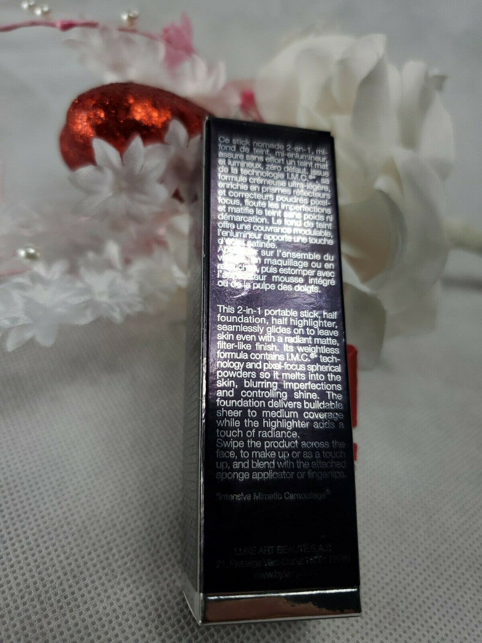 By Terry Nude Expert Duo Foundation Stick Shade 4. Rosey Beige 0.3oz