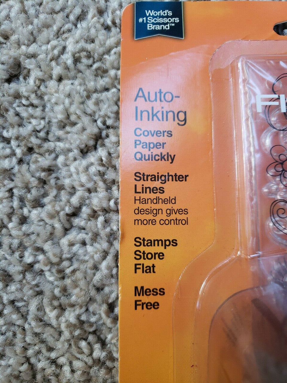 Fiskars Continuous Stamp Wheel Auto Inking