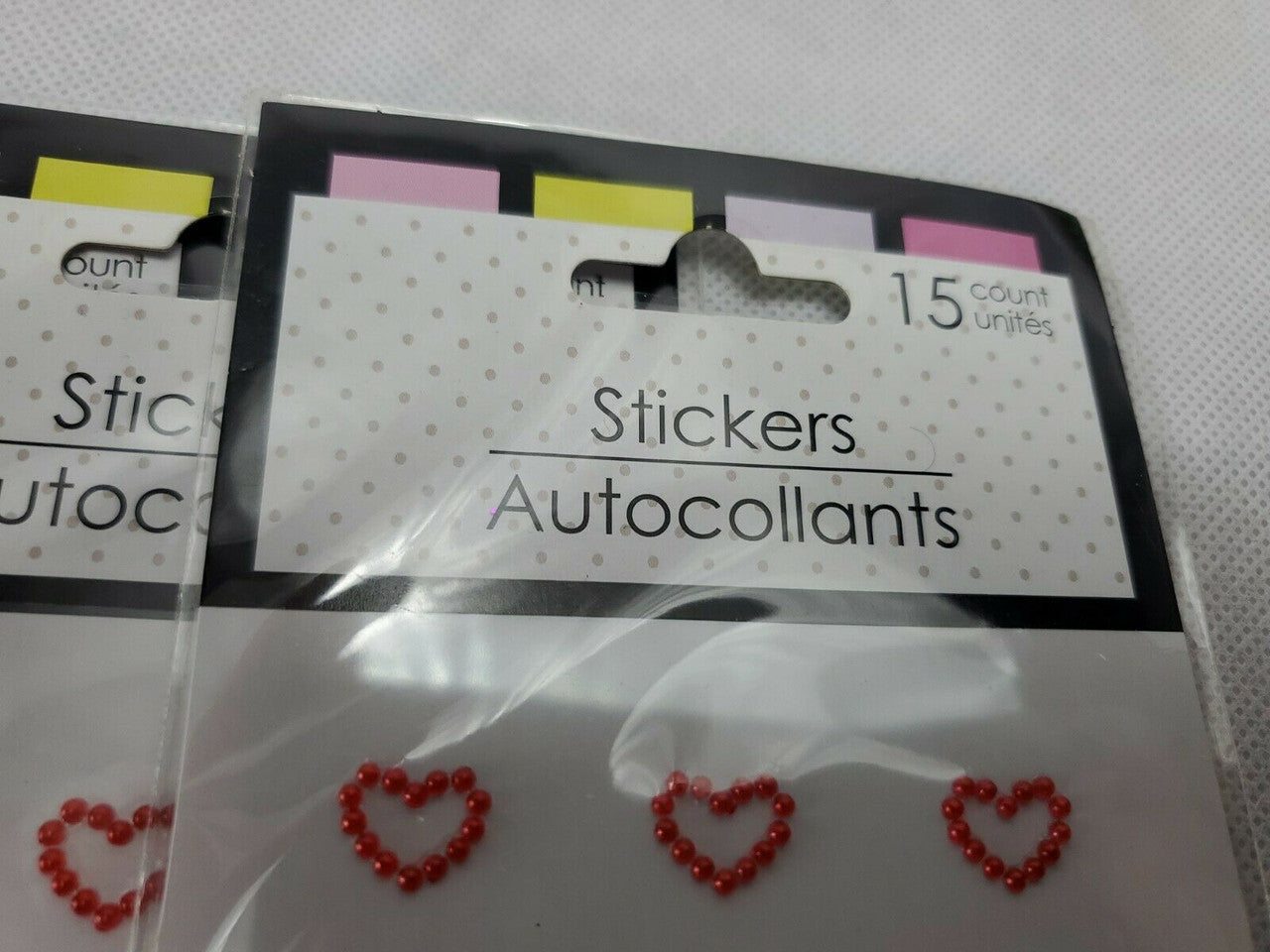 Stickers Autocollants 15 Count for letters cards envelopes Scrapbook & More