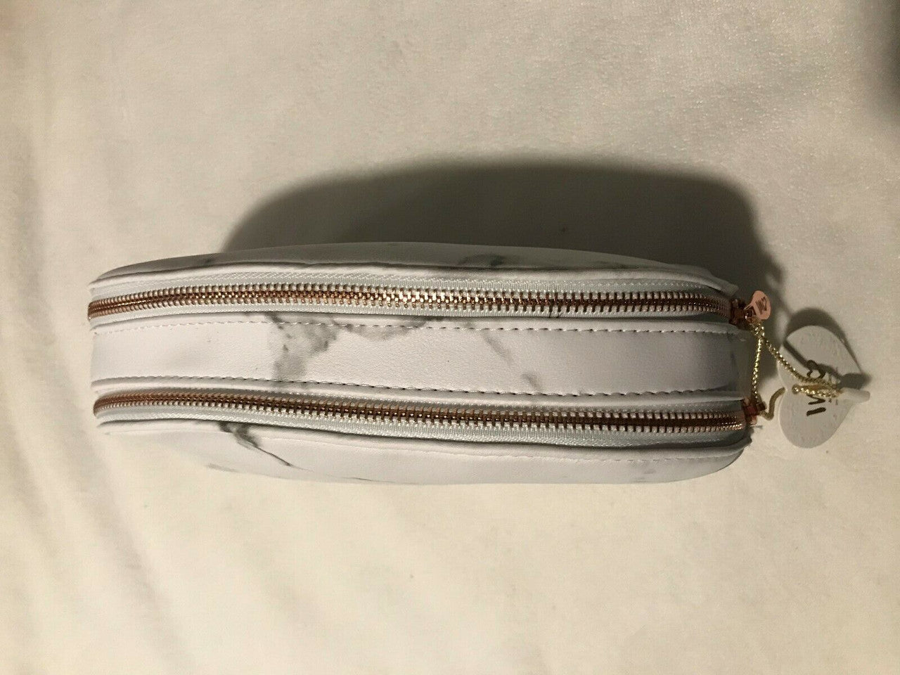 ImoShion Accessories Marble Cosmetic/Pencil Case Double Zipper