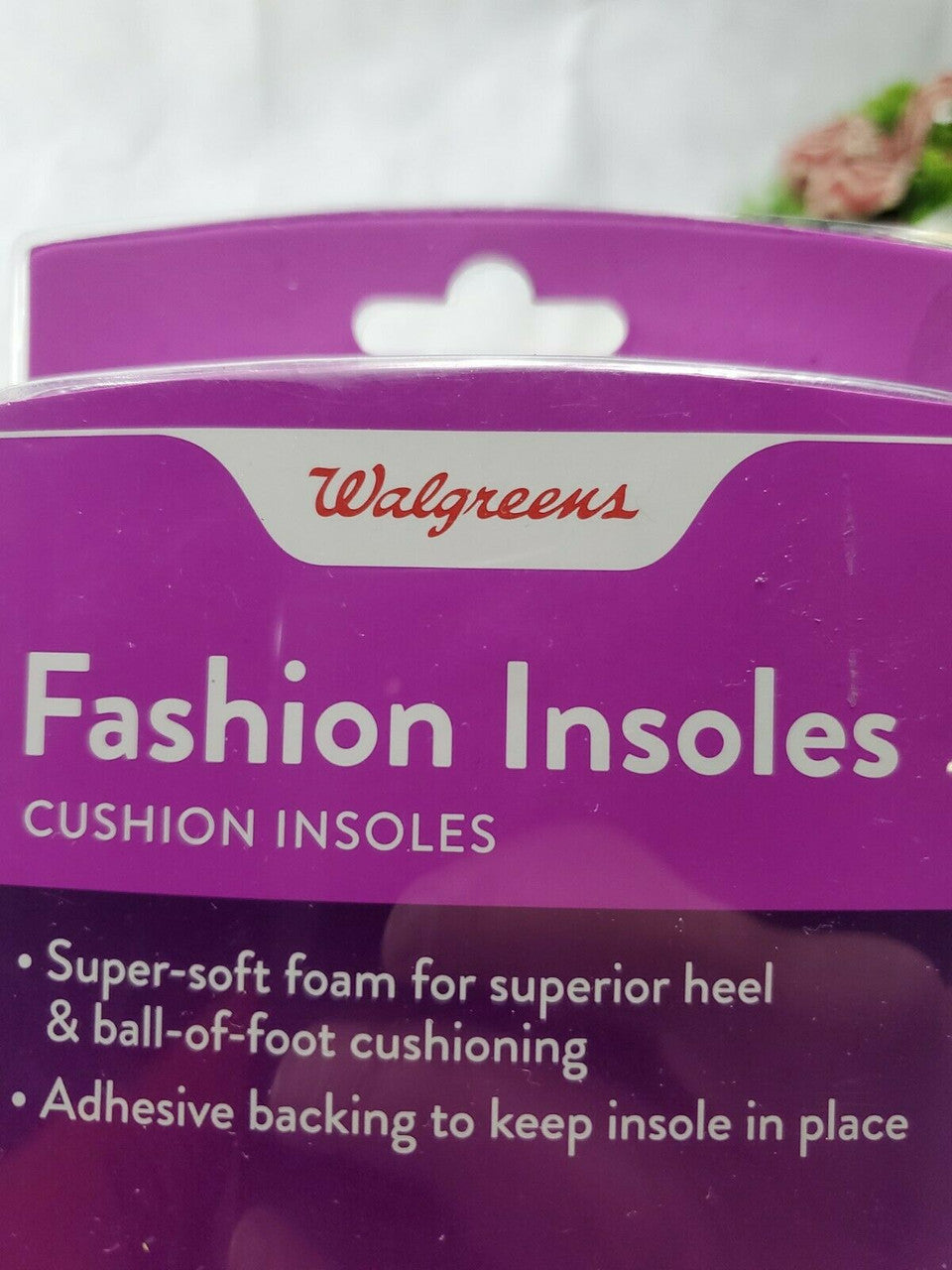 Women Fashion Insoles For Shoes Walgreens 3 Pairs Size 5-11 (C)
