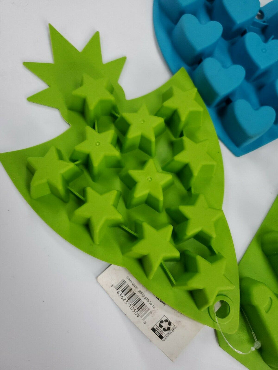 Silicone Mold Car Heart Star Shape candy Ice cube Trays Chocolate Treats lot (3)
