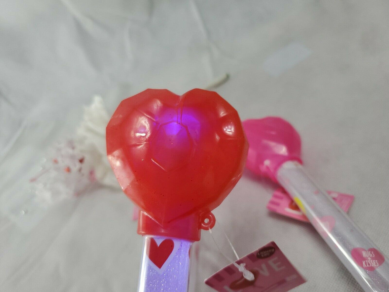 VALENTINE'S DAY In The Air LED WAND Lot of 3 wands 3+