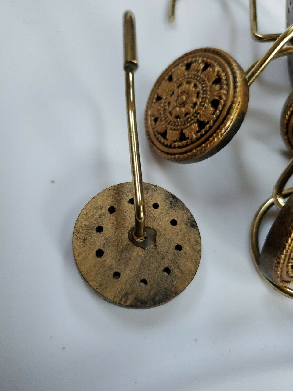 Set Of 12 Round Shape Shower Hooks Cute unbranded