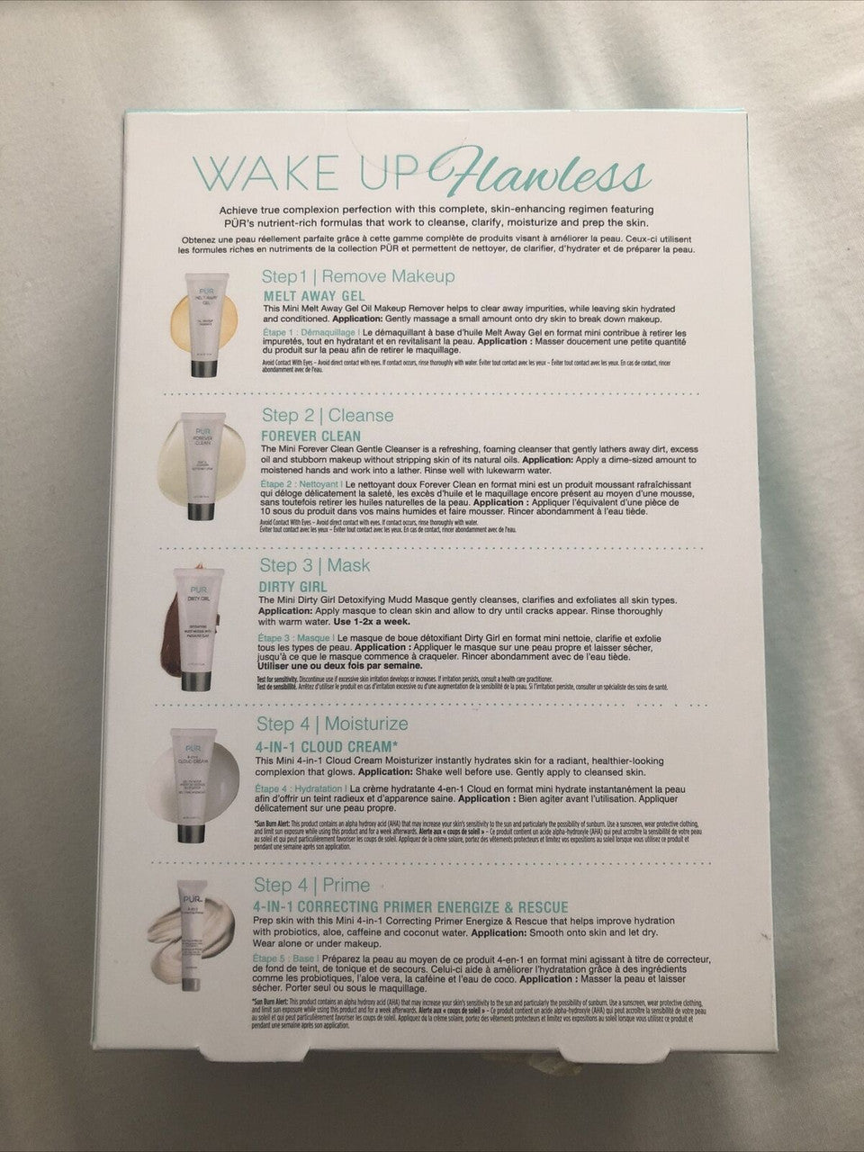 PUR Minerals Wake Up Flawless Skin 5-Piece Perfecting Skincare System