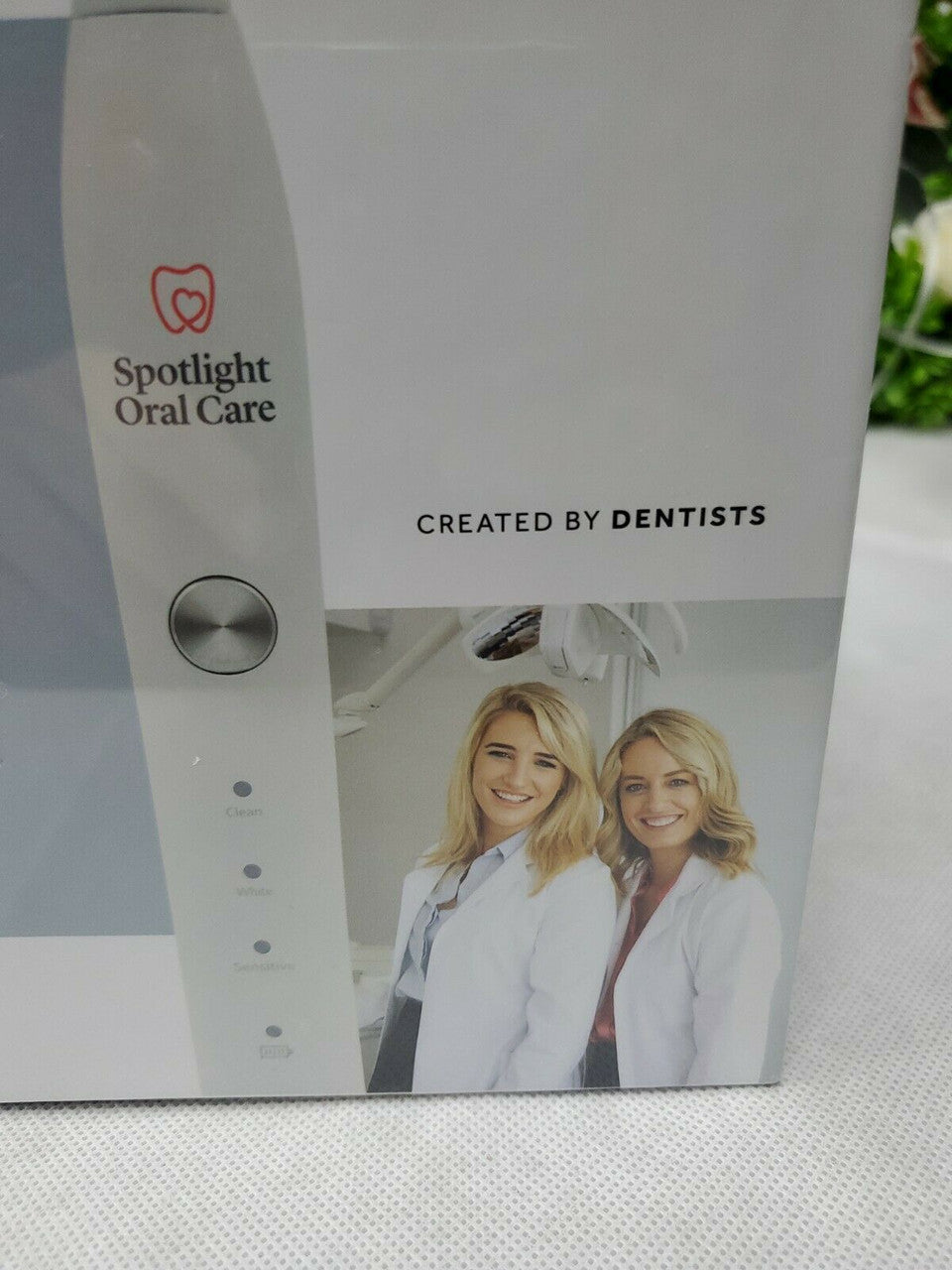 Spotlight Sonic Toothbrush 3 Mode W/ 3 Brush Heads And Case