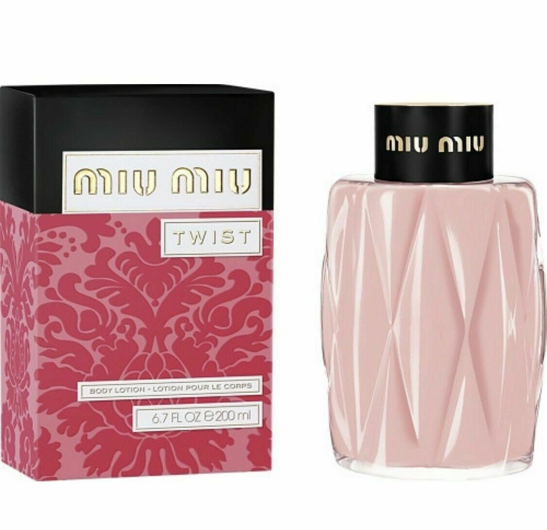 Miu Miu Twist Perfumed Body Lotion 6.7oz / 200ml Sealed For Women