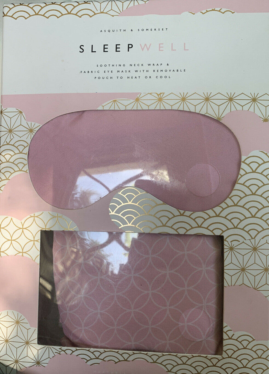 Neck Wrap & Fabric Eye Mask Asquith & Somerset Sleep Well Soothing