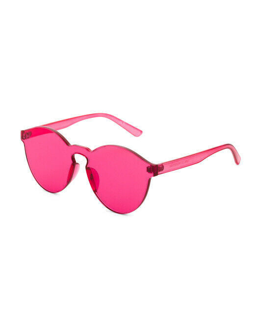LOOSE LEAF Fashion Sunglasses Pink UV Protection Rimless w/case&pouch