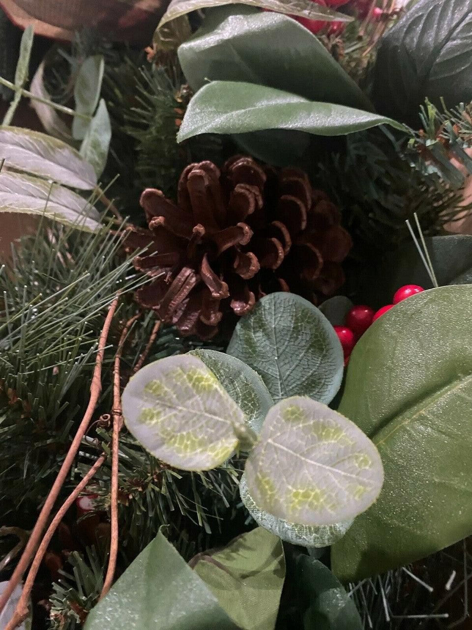 MARTHA STEWART 33" Mixed Floral Plaid Ribbon $299 CLOSEOUT SALE