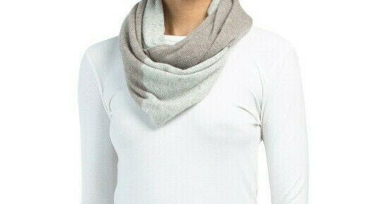 100% 2-ply Cashmere Color Blocked Infinity Scarf RACHEL ROY