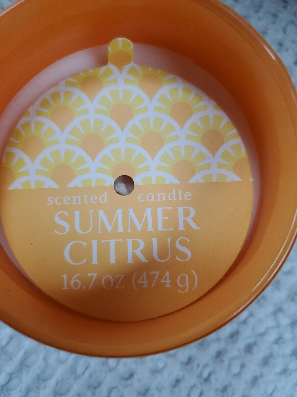 Illume Summer Citrus Scented Glass Candle 16.7 oz