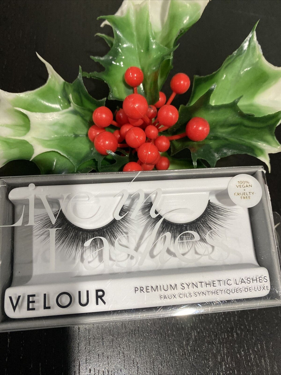 Velour Lashes 1 Pair 3-Dimensional  FLUFF N THICK Synthetic Premium