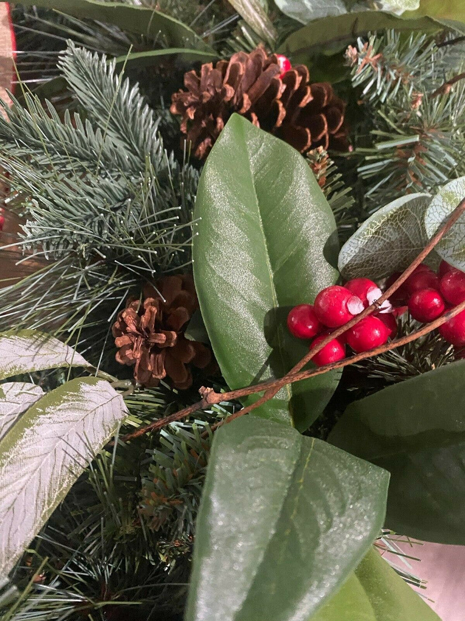 MARTHA STEWART 33" Mixed Floral Plaid Ribbon $299 CLOSEOUT SALE