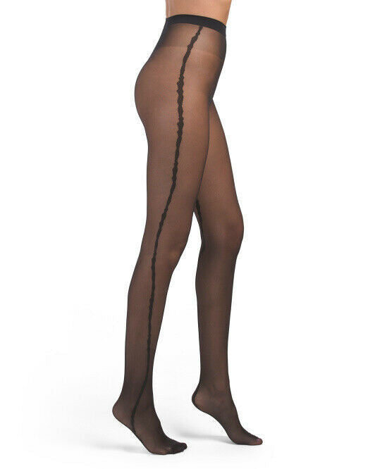 Sideline Tights Nylons Black / Black 14609 Sz XS