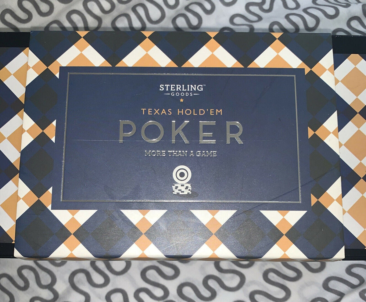 In Tin Sterling Goods Texas Hold'em Poker Game Bell & Curfew