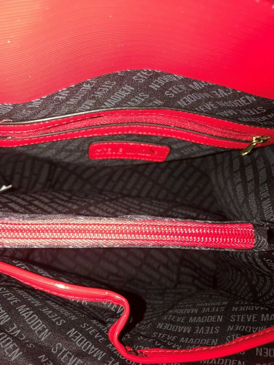 Steve Madden Red BHART Backpack w/ cardholder