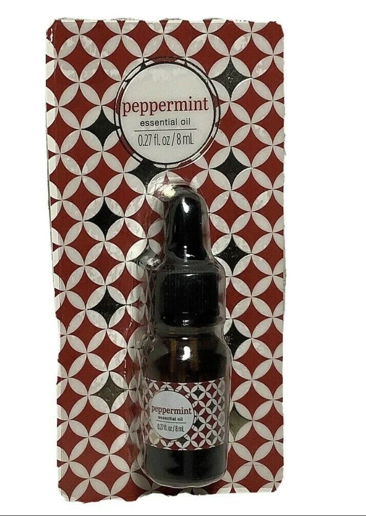 GROOVI Beauty PEPPERMINT ESSENTIAL OIL Dropper 0.27 fl. oz./8 mL