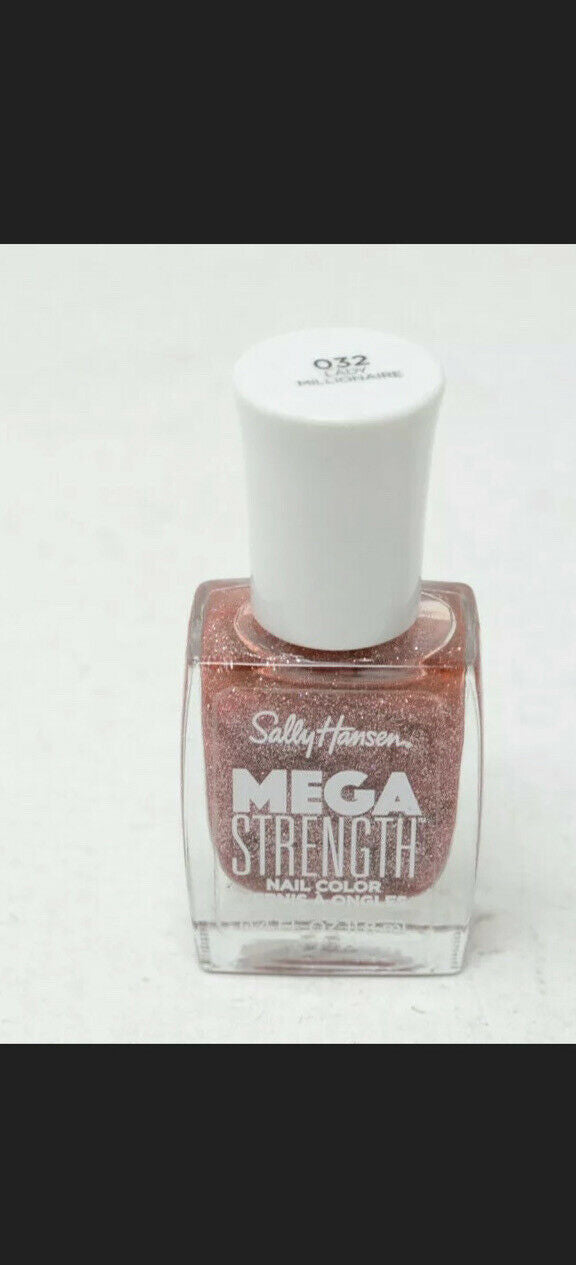 Sally Hansen Mega Strength LADY MILLIONAIRE 032 NAIL COLOR 0.4 FL OZ