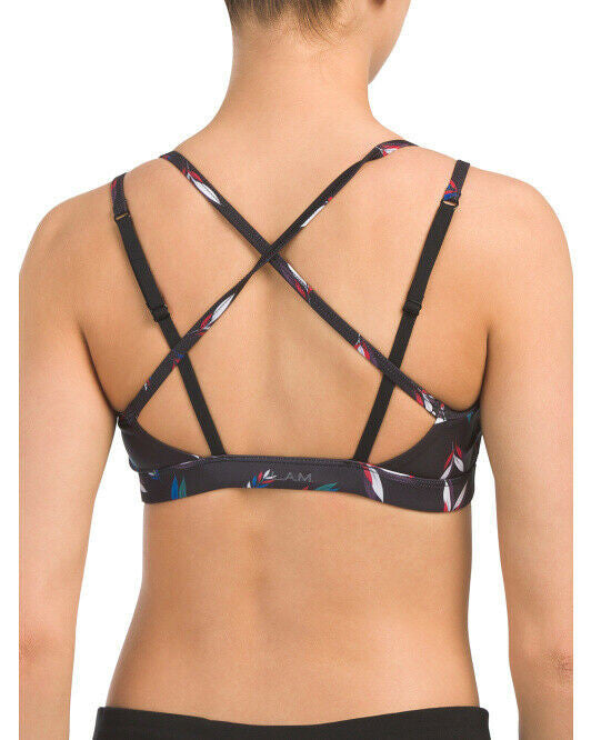 LIFE AND MOVEMENT Australian Designed Jane Floral Crop Bra