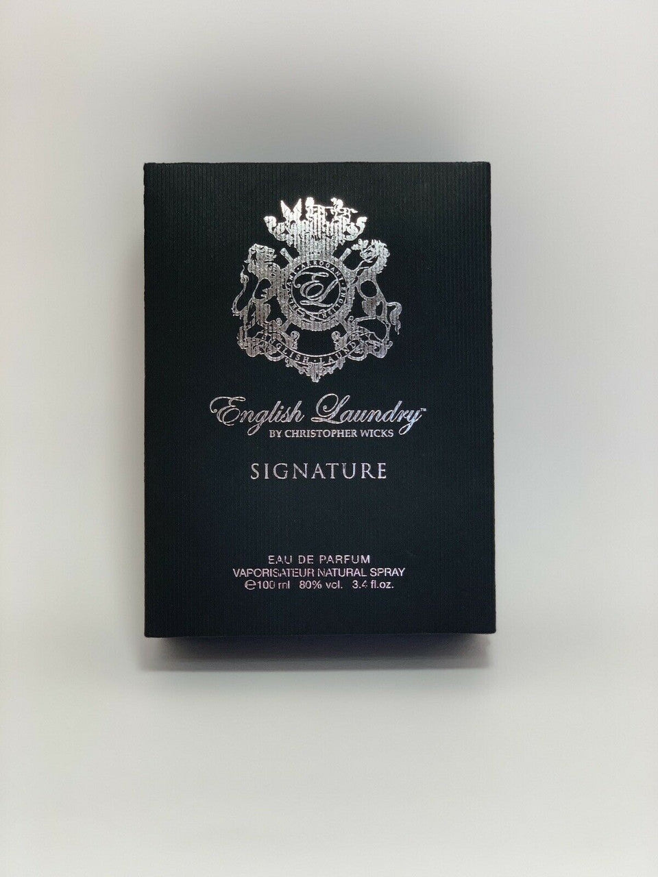 English Laundry Signature for Men – 3.4 oz Eau de Parfum spray bottle with retail box