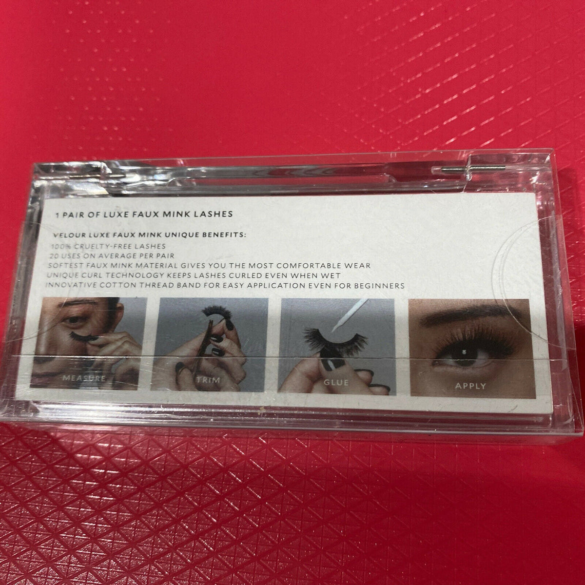 Velour Luxe Faux Mink Lashes Whisper On The Rocks