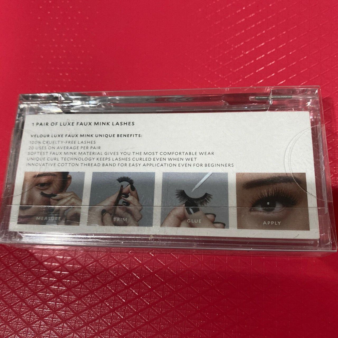 Velour Luxe Faux Mink Lashes Whisper On The Rocks