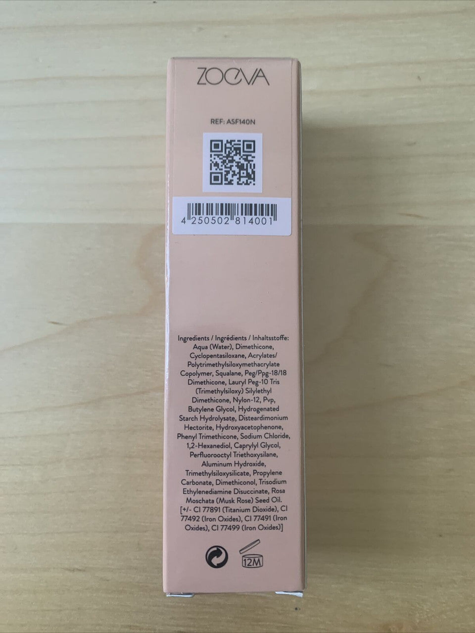 ZOEVA  Skin Natural Luminous Foundation 110N Creative