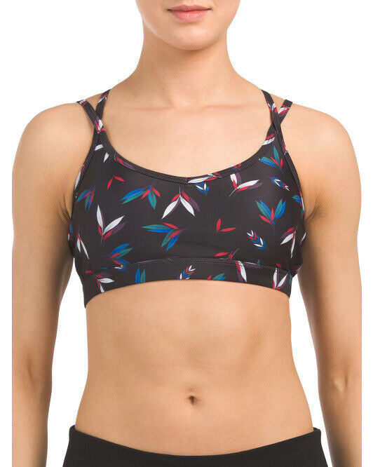 LIFE AND MOVEMENT Australian Designed Jane Floral Crop Bra