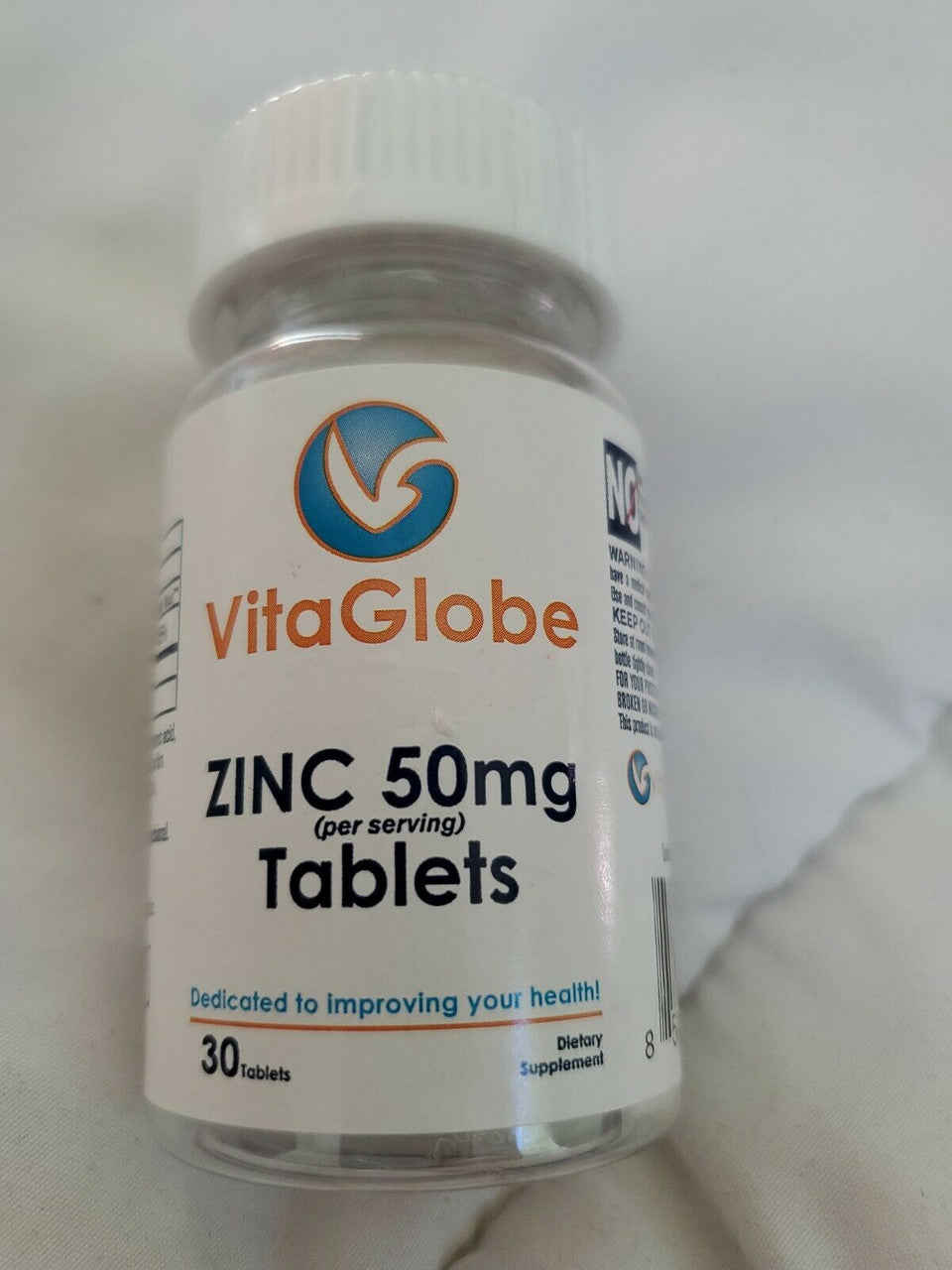 VitaGlobe Zinc  50 Mg 30 Tablets